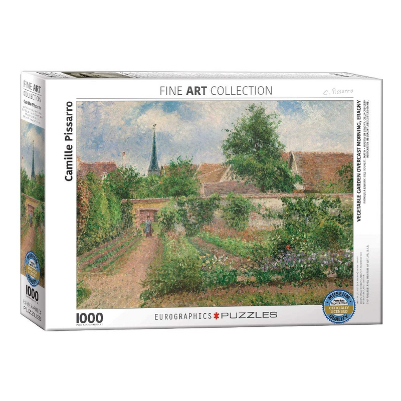 Puzzle 1000: Vegetable Garden by Camille Pissarro