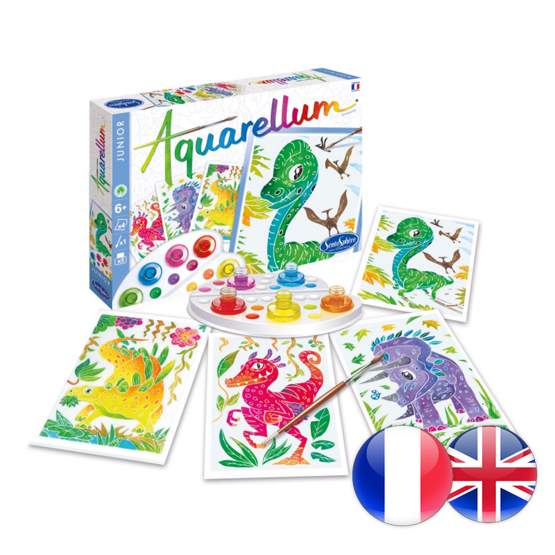 Aquarellum Jr - Dinosaures