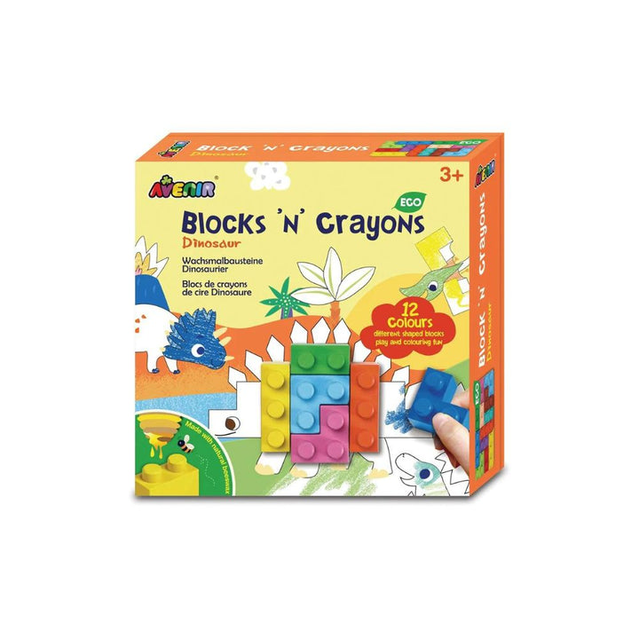 Blocks 'n' Crayons - Dinosaur