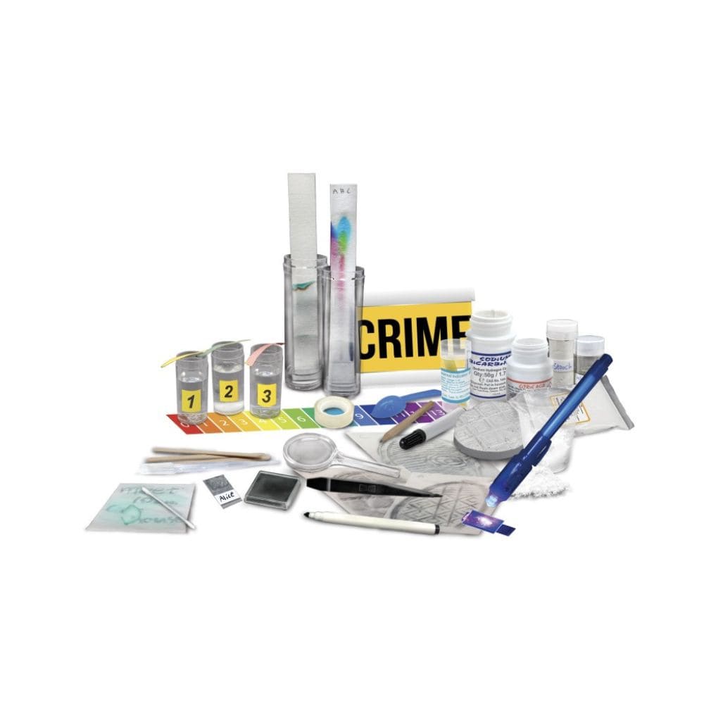 Ensemble de science - Criminologue Médecine légale JEUX - Éducatif