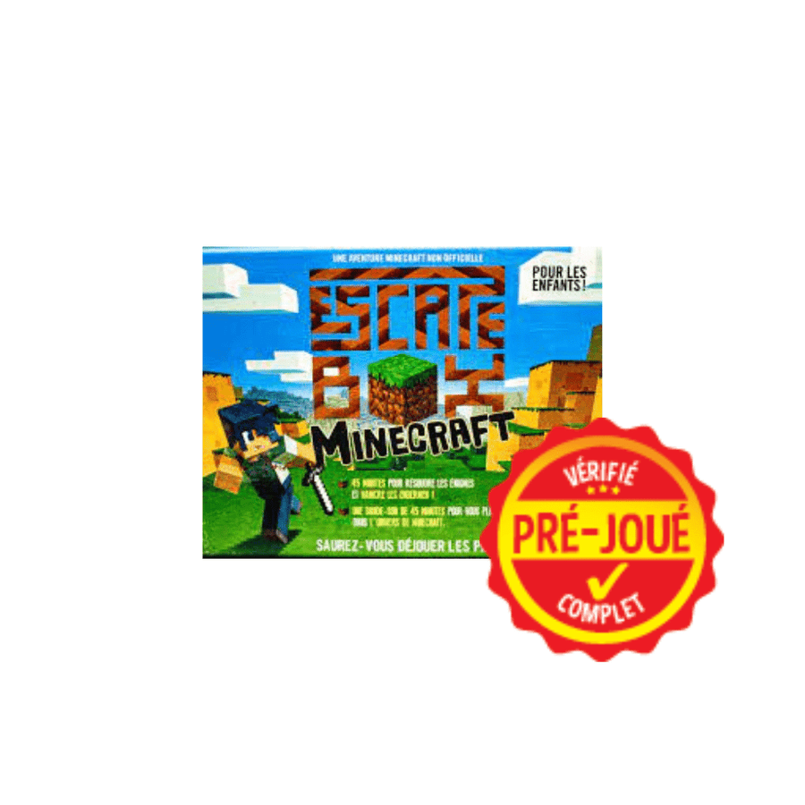 Escape box minecraft [pré-joué] (FR) BAZAR - Bazar - Famille
