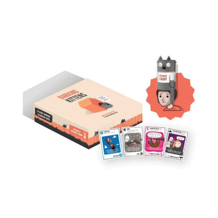 Exploding Kittens - Exp. Barking kittens (EN) JEUX - Ambiance-Party
