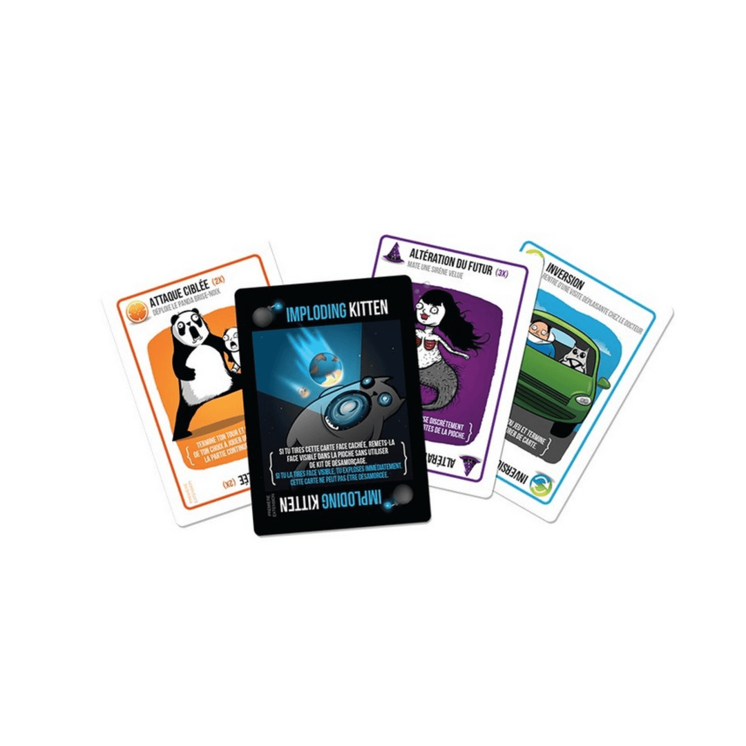 Exploding Kittens - Ext. Imploding Kittens (FR) JEUX - Ambiance-Party