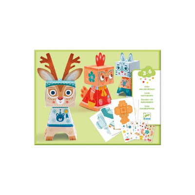 Paper toys / Animaux décalqués