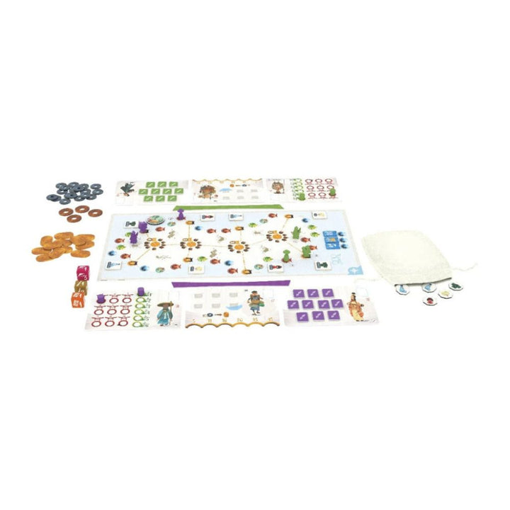 Tokaido Duo is the two player version of the popular Tokaido game.