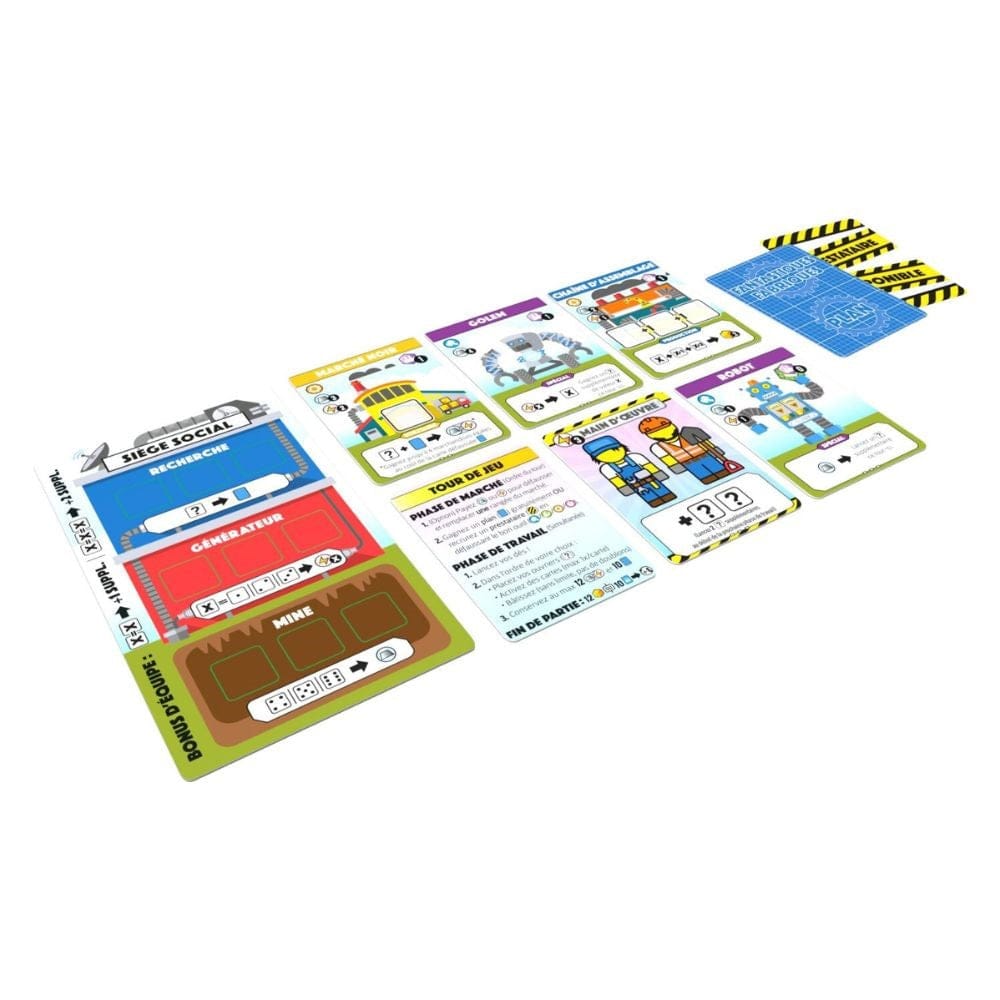 Fantastiques Fabriques (FR) JEUX - Famille