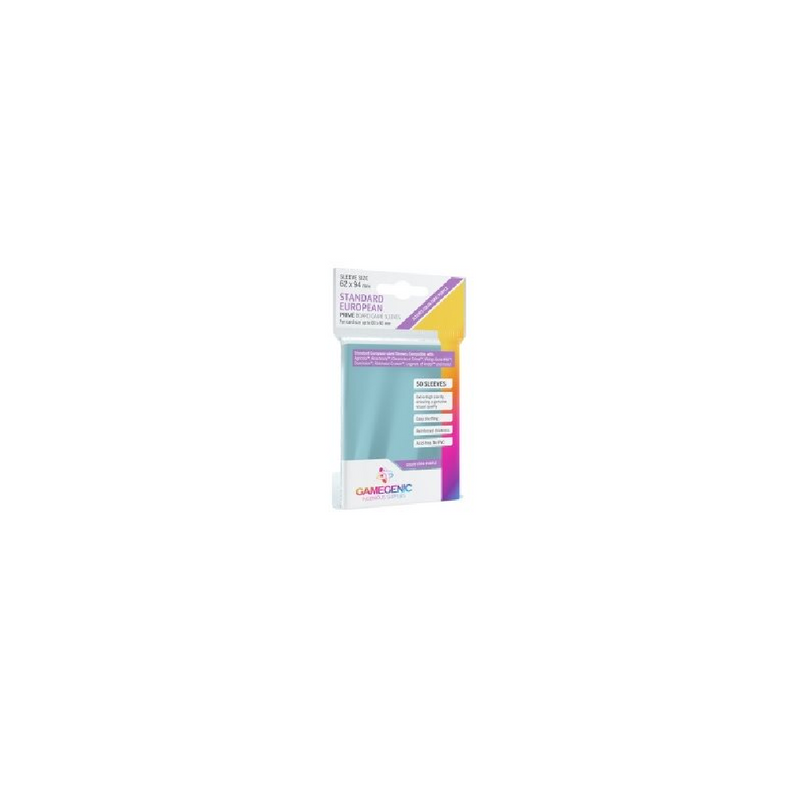 Sleeves:  Prime Standard European-Sized 62x94mm