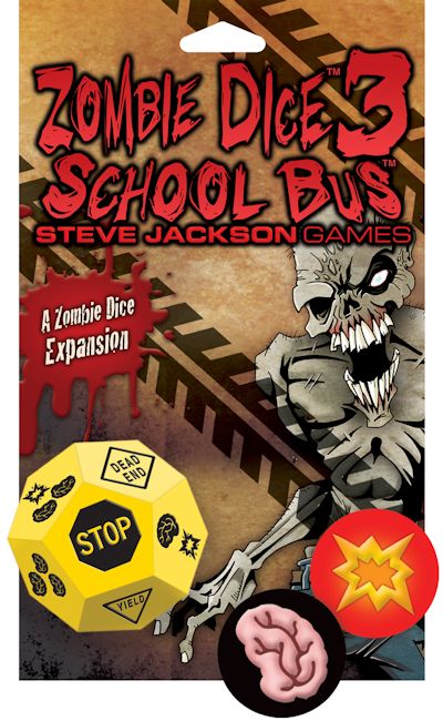 Zombie Dice 3 School Bus