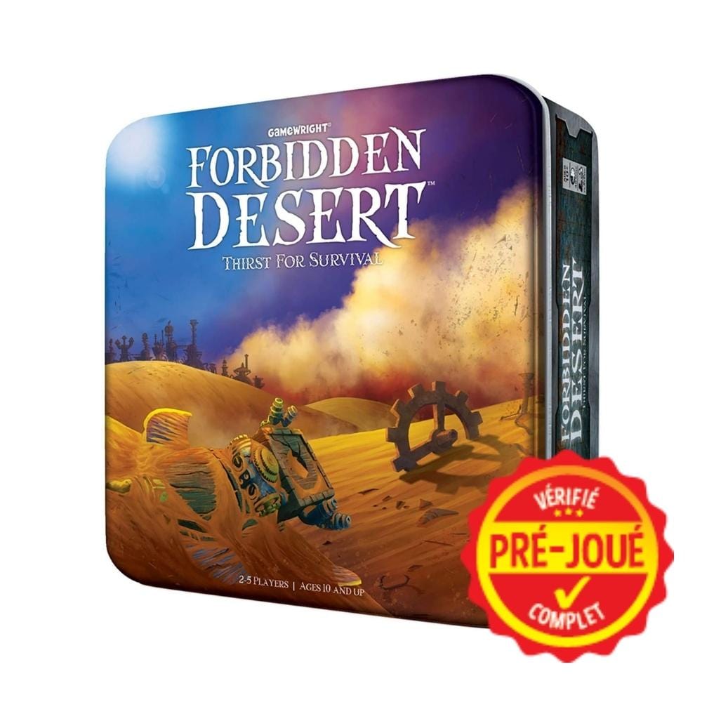 Forbidden Desert [pré-joué] (EN) BAZAR - Bazar - COOP