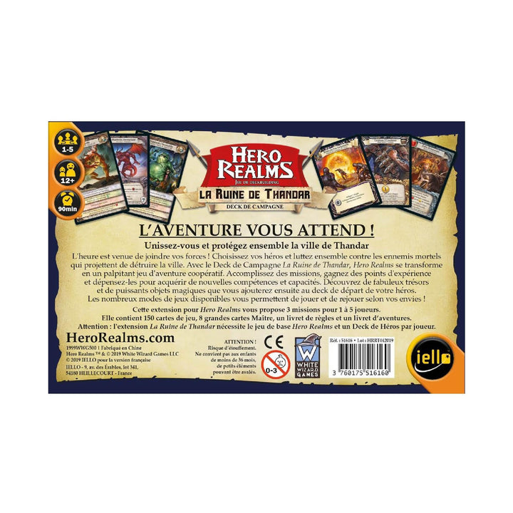 Hero Realms: Ruine de Thandar JEUX - Stratégie - Stratégie léger