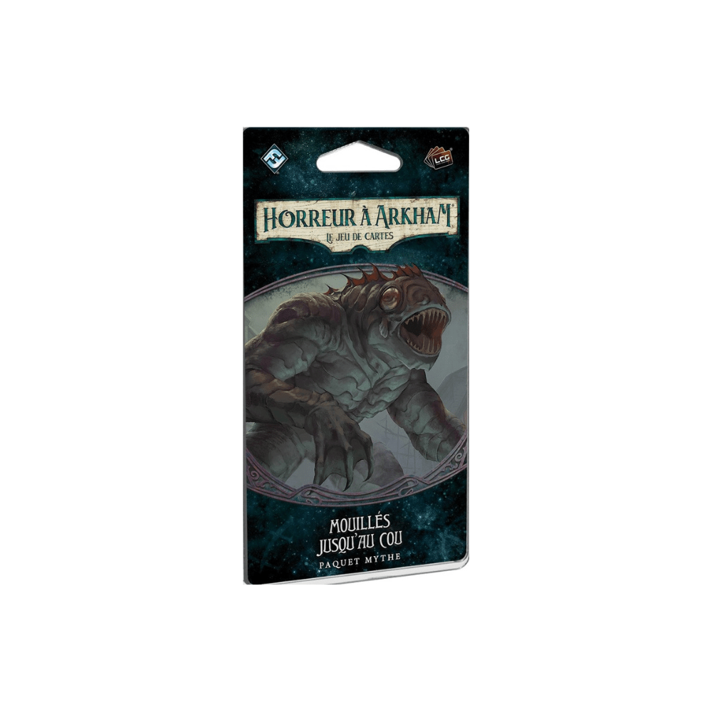 Horreur à Arkham Le jeu de cartes: Mouillés jusqu’au Cou (FR) JEUX - Jeux de cartes