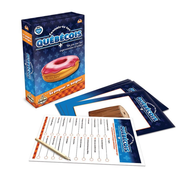Connais-tu ton québécois ? Se pogner le beigne! (FR) JEUX - Ambiance-Party