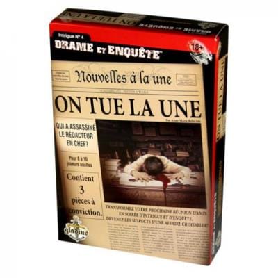 Drame & enquête - On tue la une #4 (FR) JEUX - Ambiance-Party