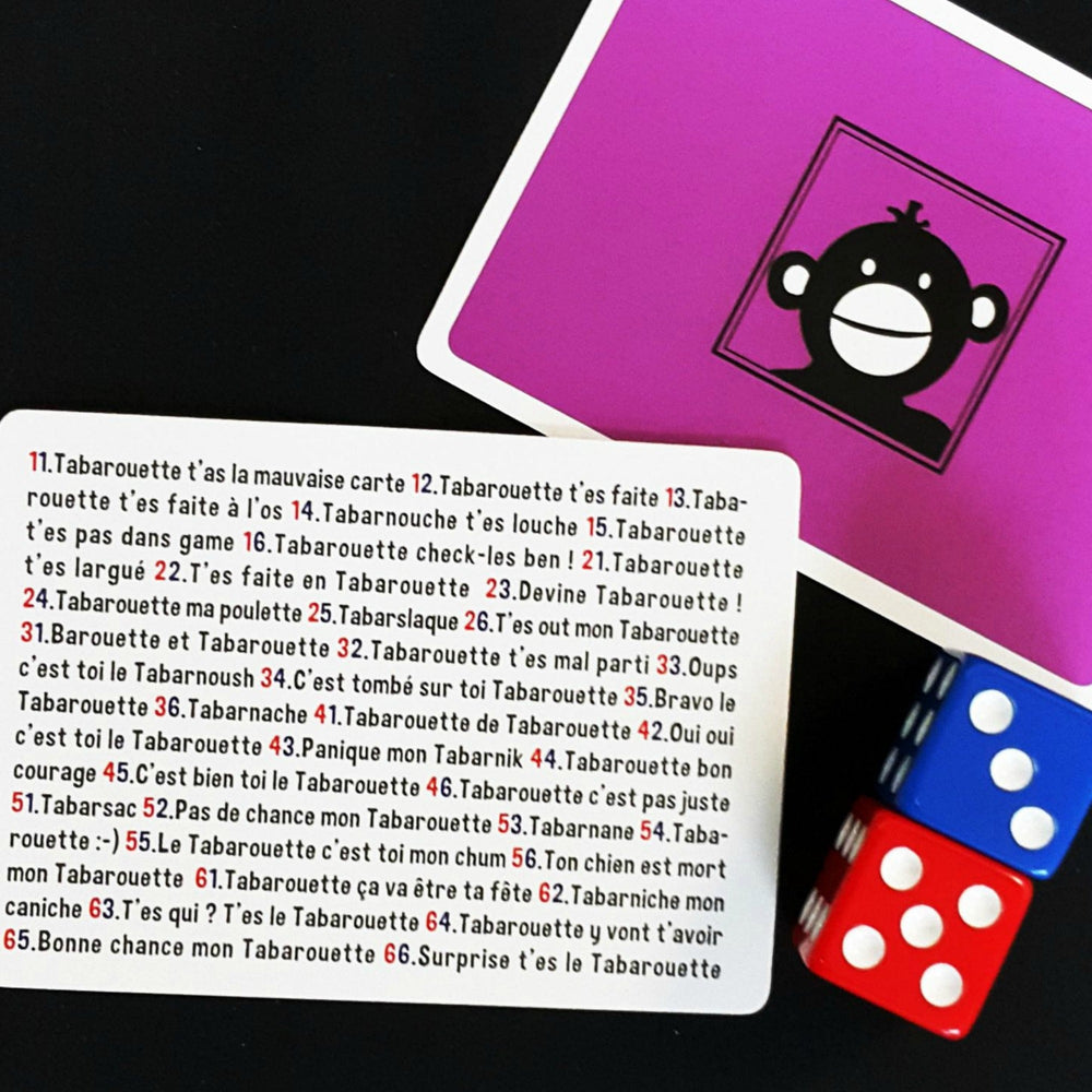 Tabarouette t'es faite (FR) JEUX - Ambiance-Party