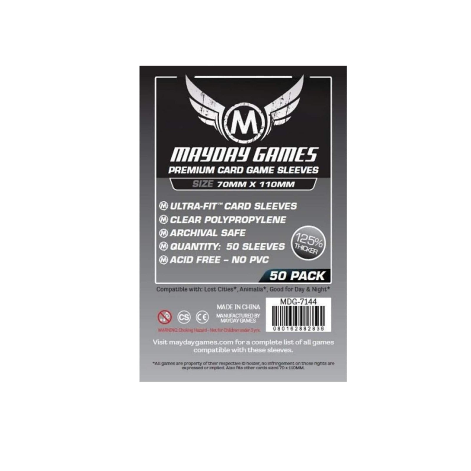 Sleeves: Premium Magnum Lost Cities 70x110mm (50) JEUX - Cartes et Accessoires