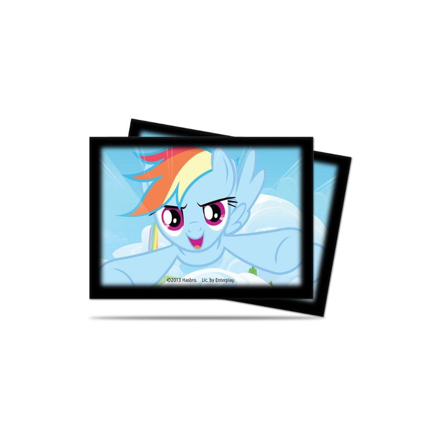 Sleeves - My Little Pony Rainbow Dash (65) JEUX - Cartes et Accessoires - Sleeves