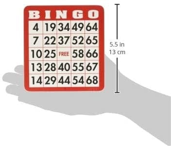 100 cartes de Bingo (ML) JEUX - Classiques