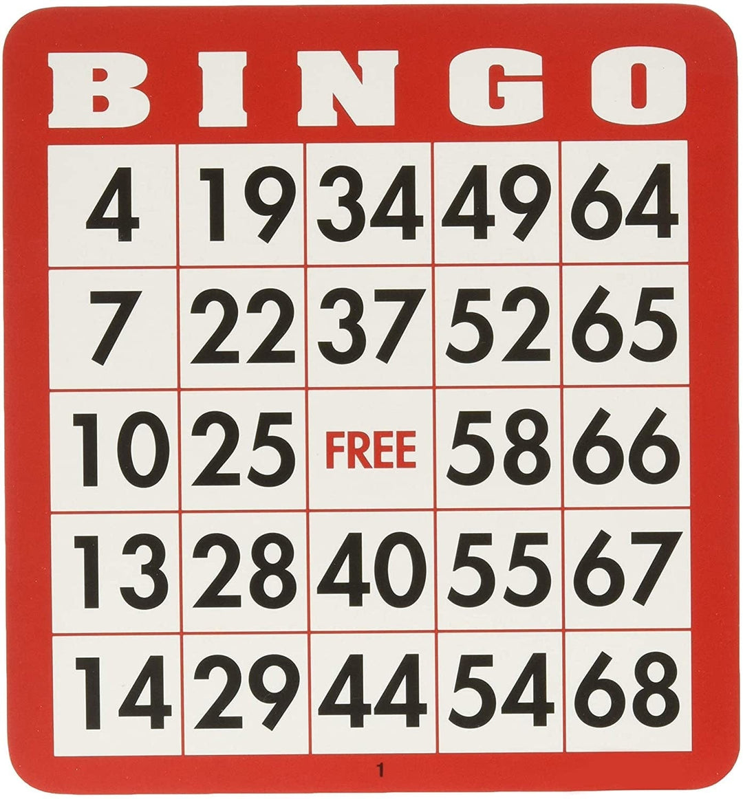 100 cartes de Bingo (ML) JEUX - Classiques