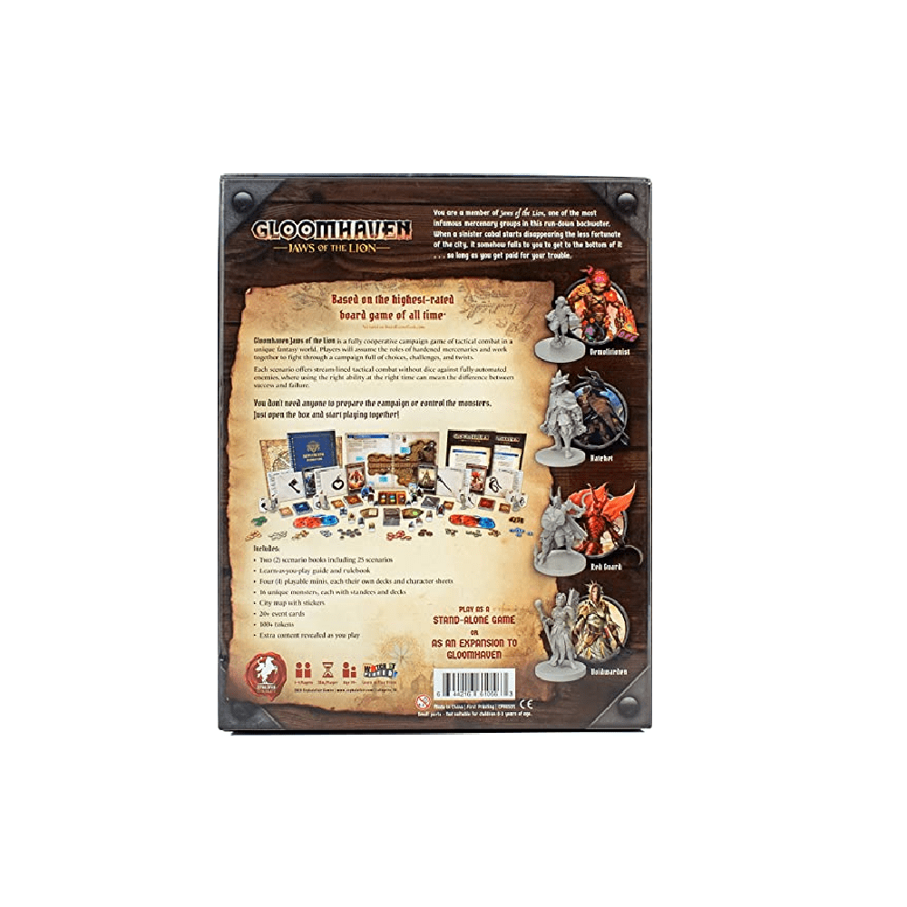 Gloomhaven: Les mâchoires du Lion (FR) JEUX - Coopératifs