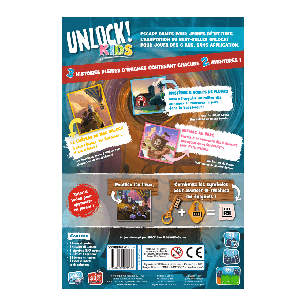 Unlock! Kids - Histoires de détectives (FR) JEUX - Coopératifs - Unlock