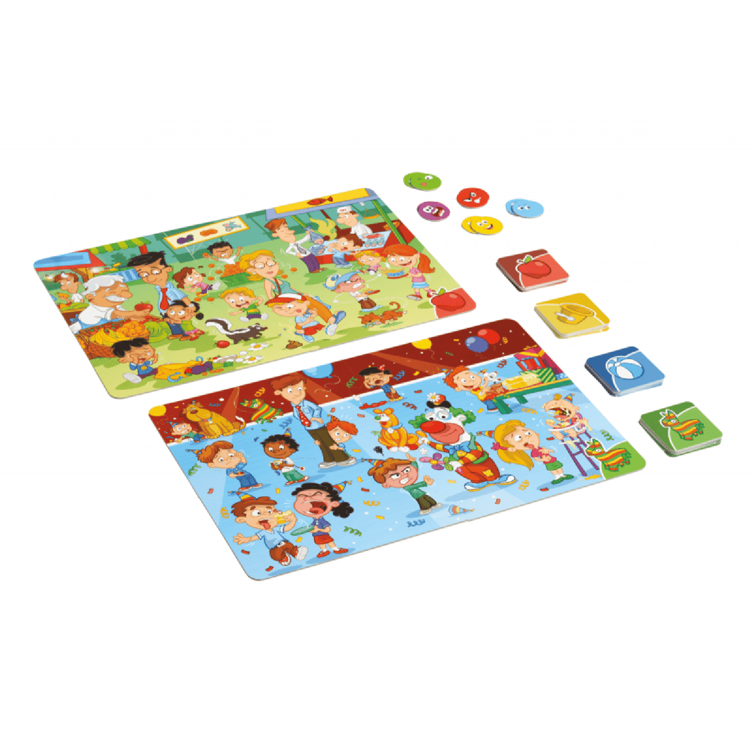 Cherche et trouve les émotions (FR) JEUX - Éducatif