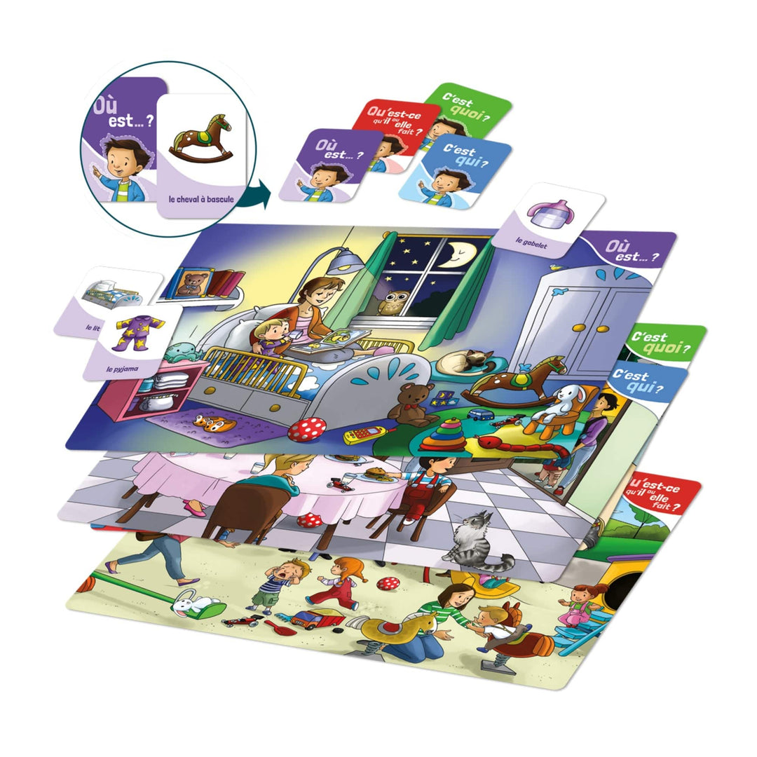 Qui cherche quoi où? (FR) JEUX - Éducatif