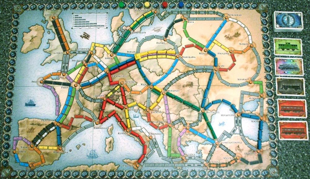 Les Aventuriers du Rail: Europe (FR) JEUX - Famille