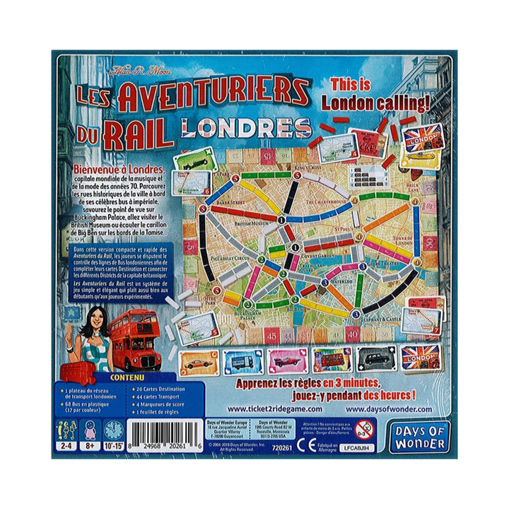 Les Aventuriers du Rail Express: Londres (FR) JEUX - Famille