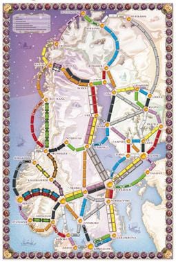 Les Aventuriers du rail: Scandinavie (FR) JEUX - Famille