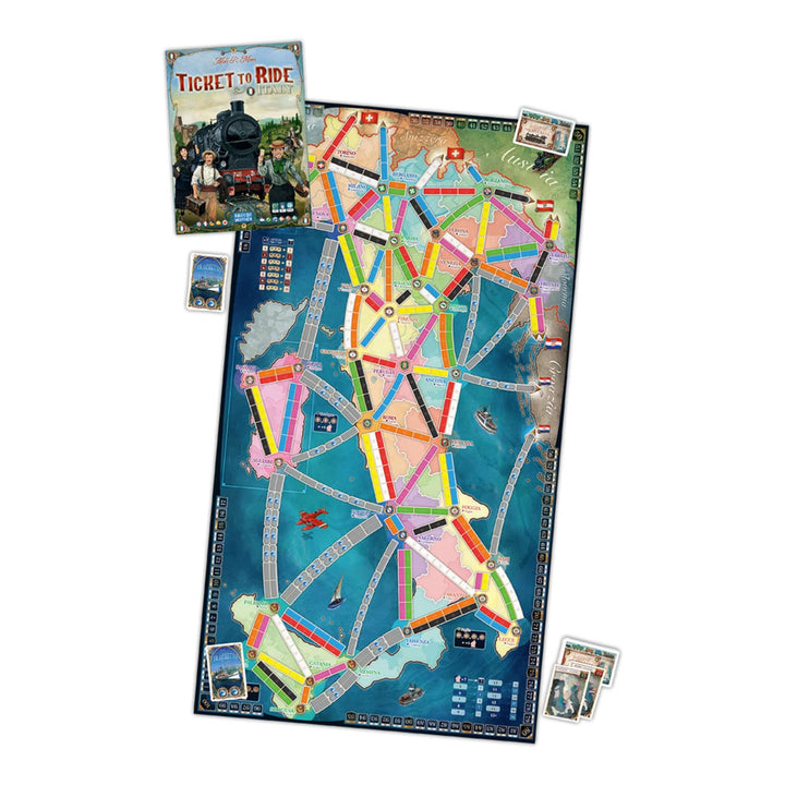Ticket to Ride: Map #7 - Japan / Italy Map (ML) JEUX - Famille