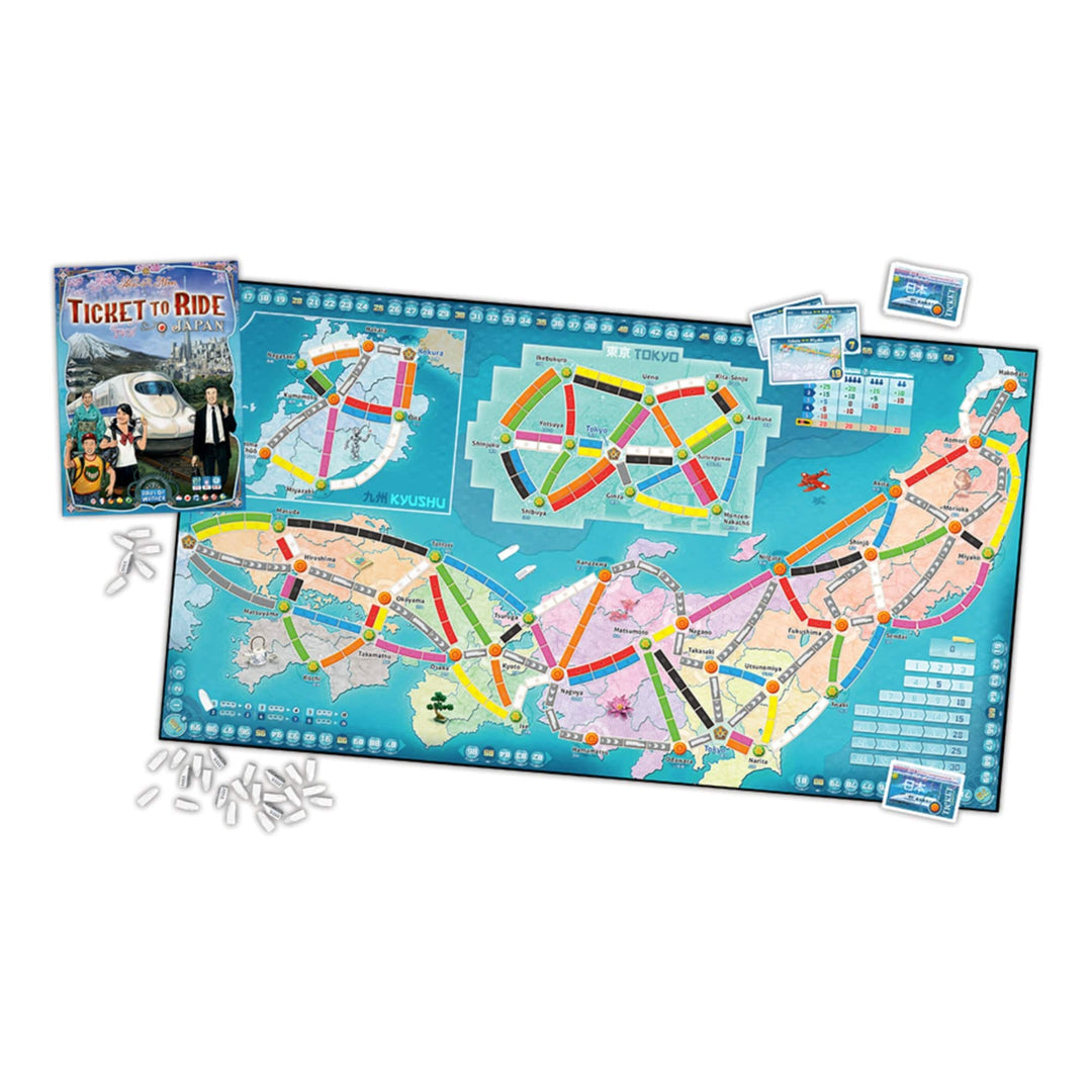 Ticket to Ride: Map #7 - Japan / Italy Map (ML) JEUX - Famille