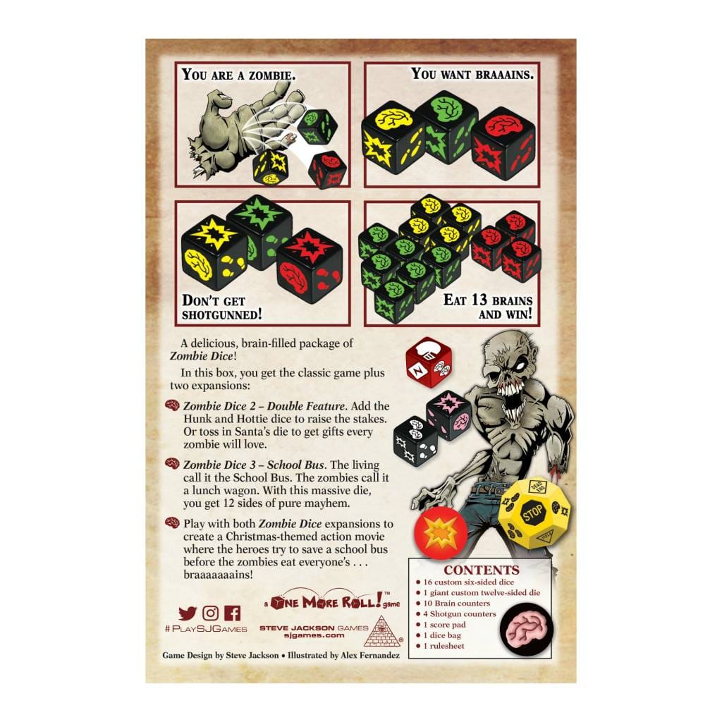 Zombie Dice Horde Edition (EN) JEUX - Famille