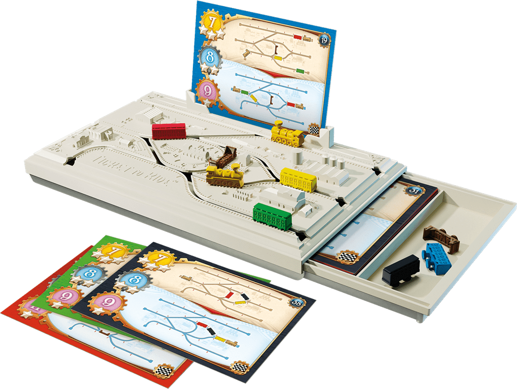 Logiquest - Les Aventuriers du Rail (FR) JEUX - Solo