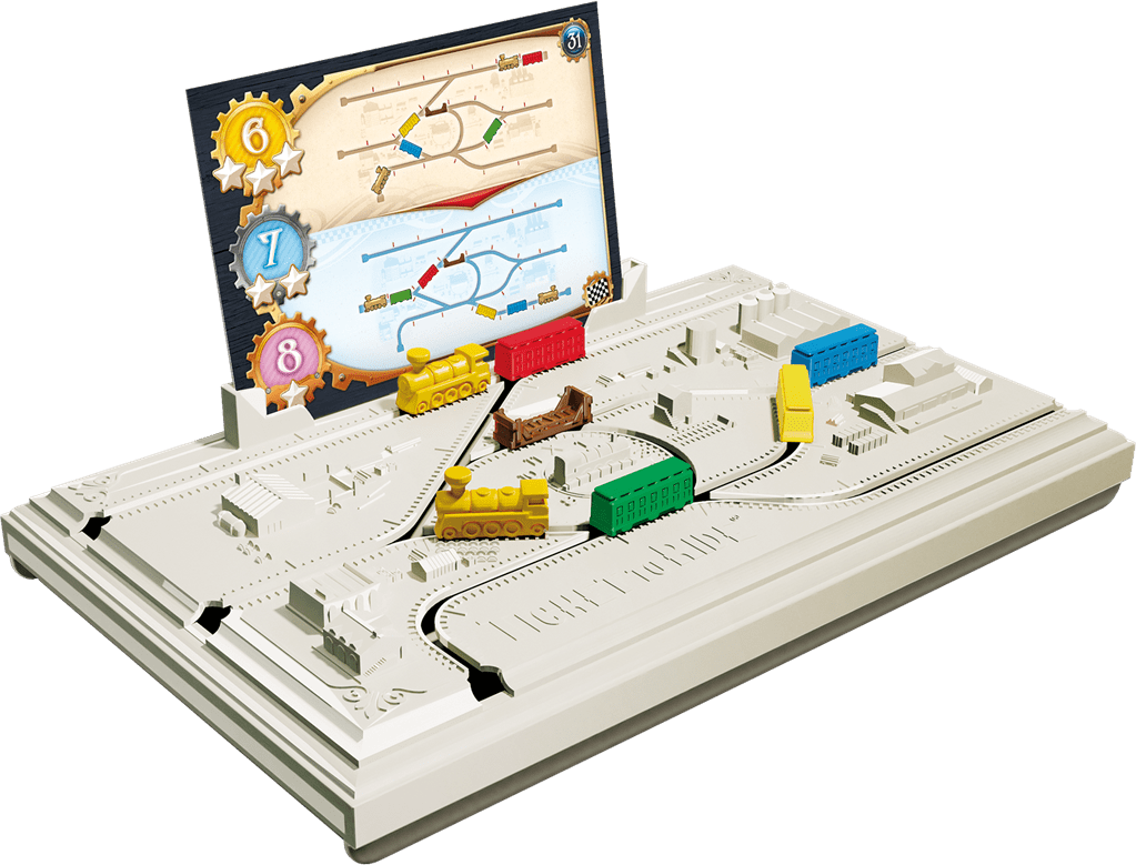 Logiquest - Les Aventuriers du Rail (FR) JEUX - Solo