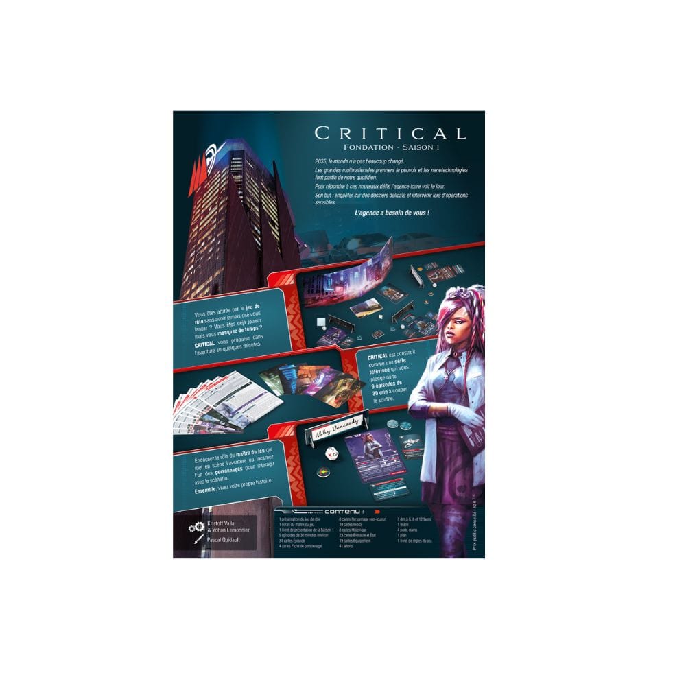 Critical - Fondation: Saison 1 (FR) JEUX - Stratégie - Stratégie intermédiaire