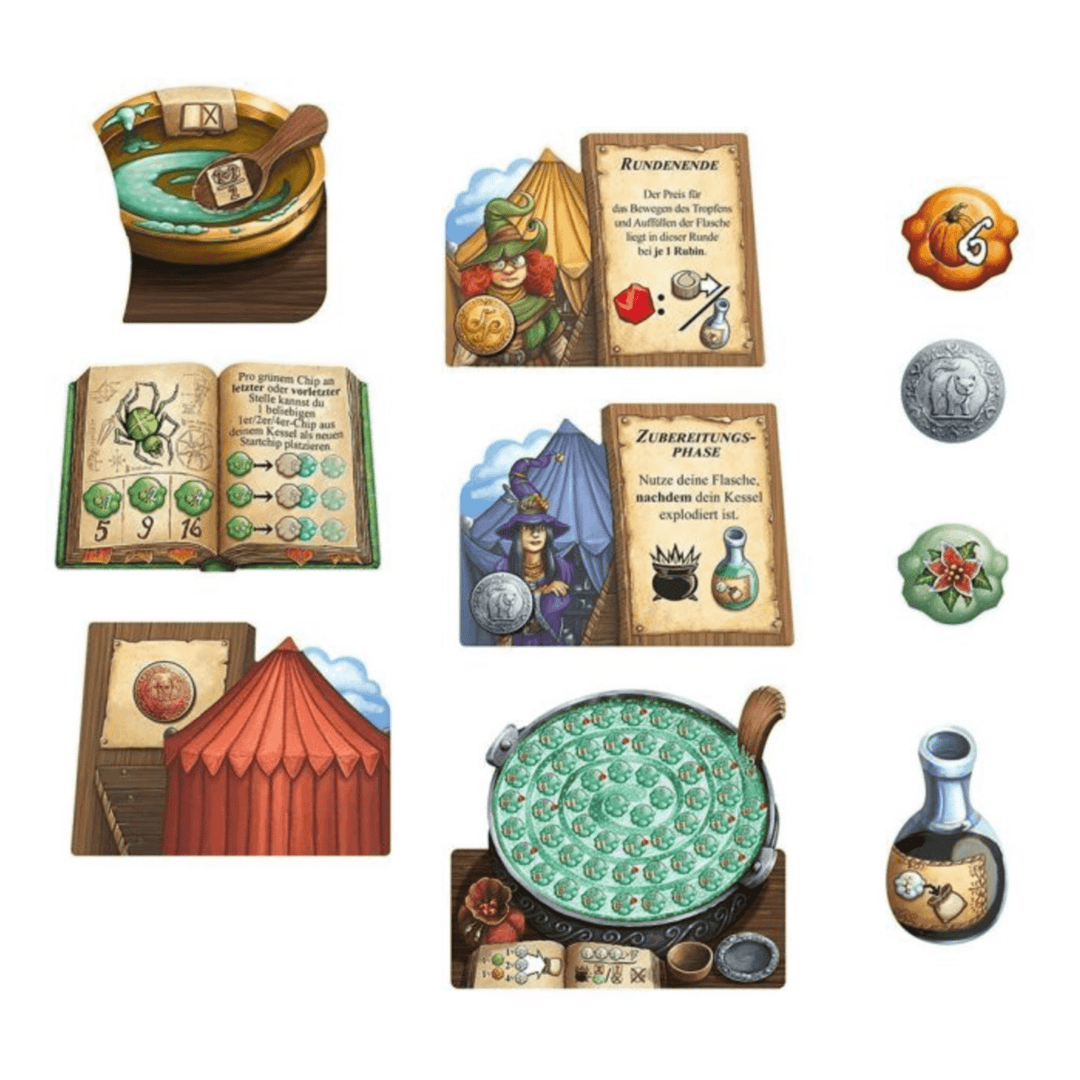 Les Charlatans de Belcastel: Ext. Les sorcières s'en mêlent (FR) JEUX - Stratégie - Stratégie intermédiaire