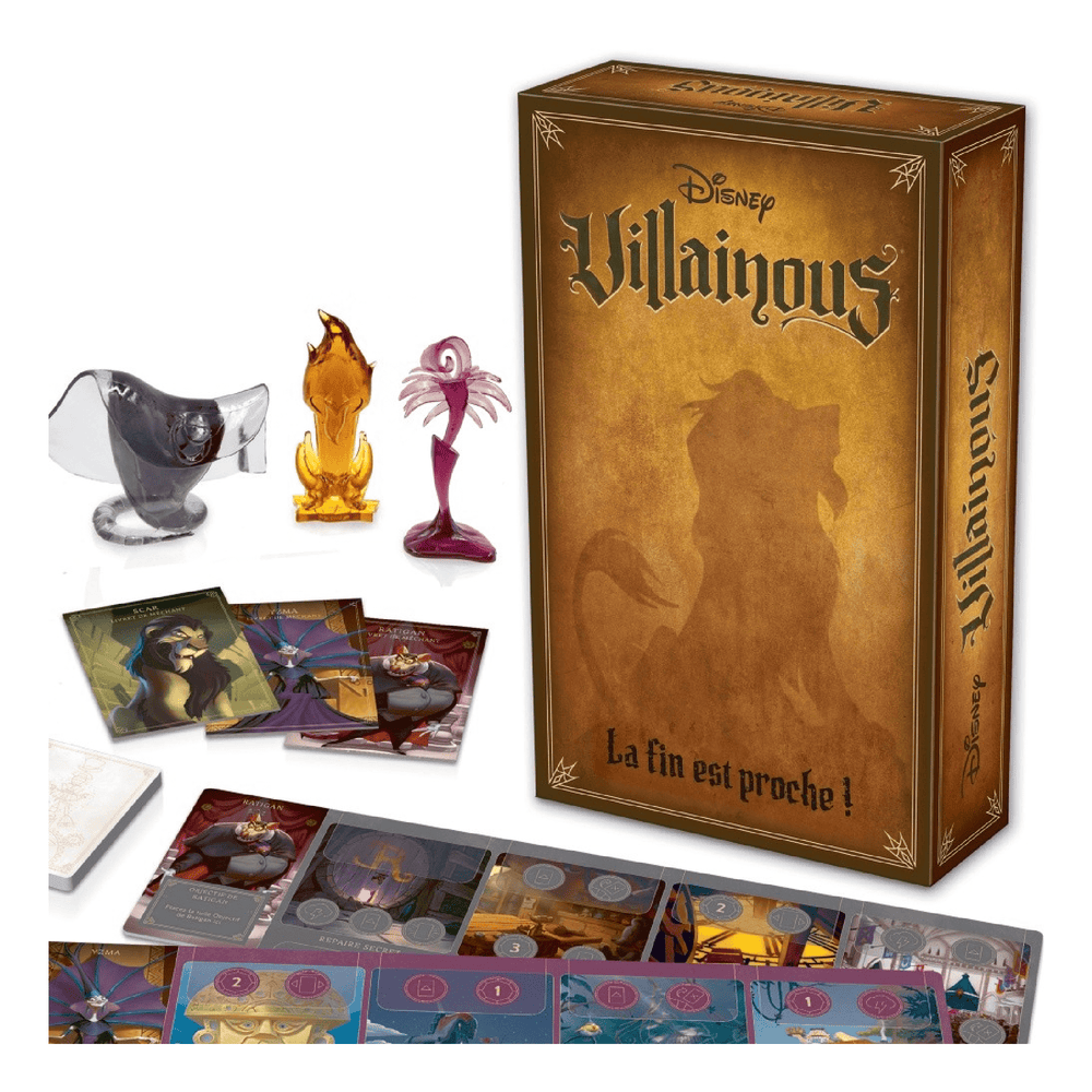 Disney Villainous: La Fin est Proche! (FR) JEUX - Stratégie - Stratégie léger