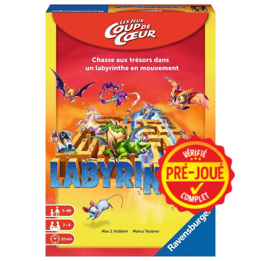 Labyrinthe coup de coeur (pré-joué) (FR) BAZAR - Bazar - Famille