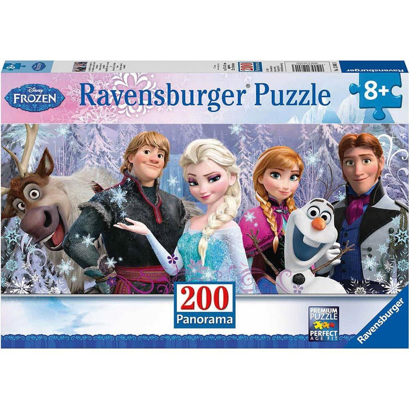 Puzzle 200: Arendelle sous les neiges éternelles - Disney Frozen