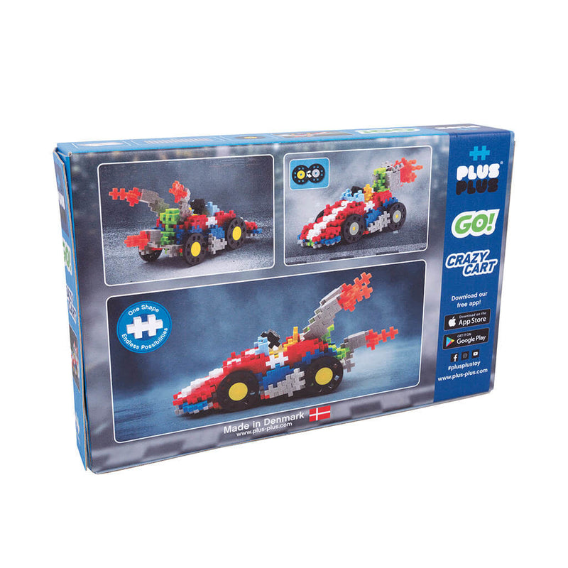 Plus Plus Go! Crazy Cart