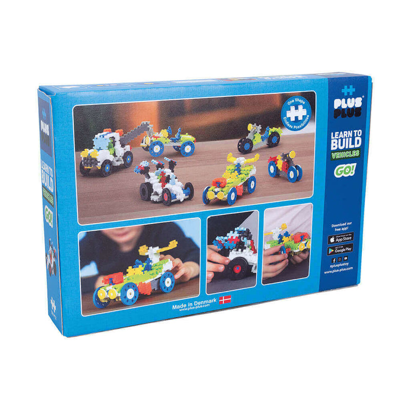 Plus Plus - Apprendre à Batir GO! Vehicules