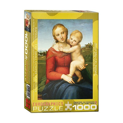 Puzzle 1000: The Small Cowper Madonna by Raphael