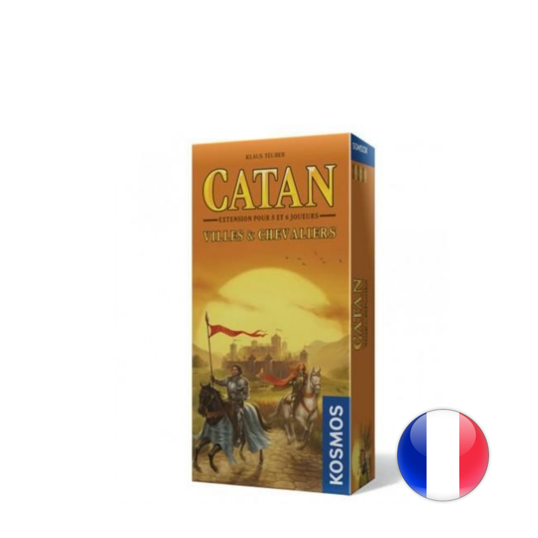 Catan - Extension Villes et Chevaliers 5/6 joueurs - Jeu de société -  Filosofia - Kosmos