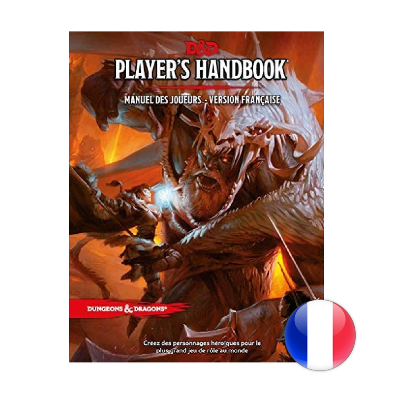 D&D Dungeons & Dragons 5e: Manuel des joueurs VF