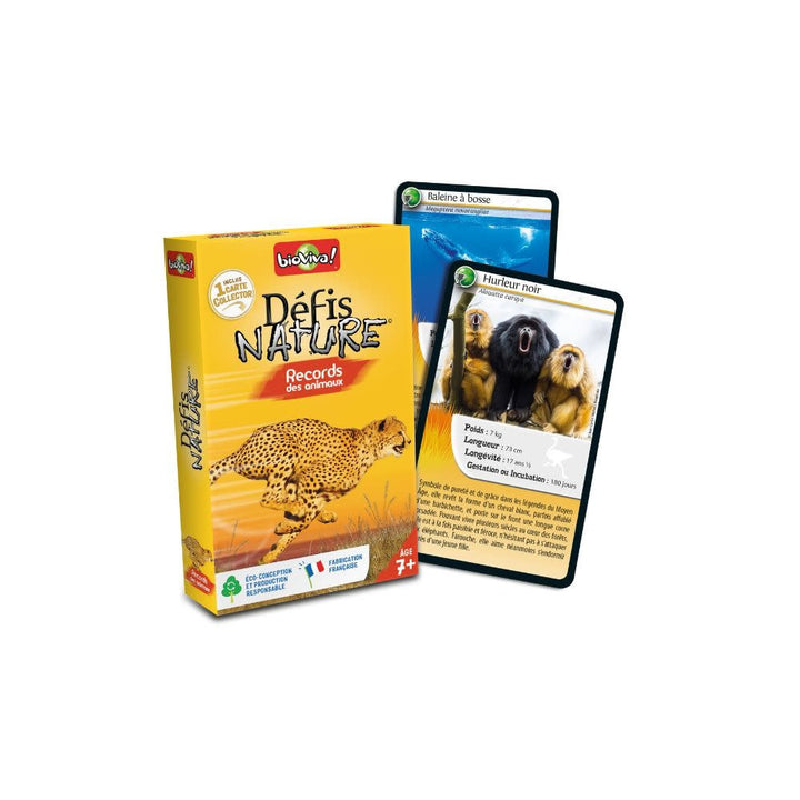 Défis Nature/Records des animaux,jeu de cartes éducatif-Achat en ligne