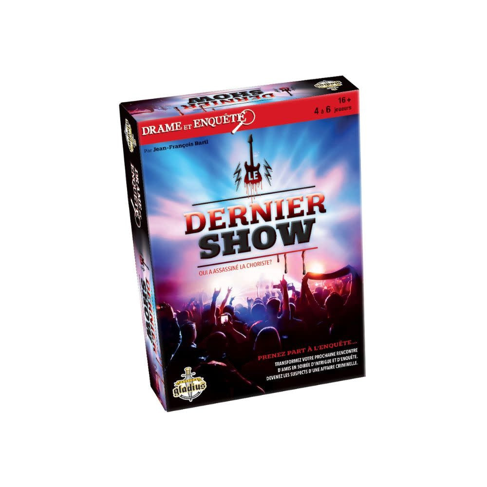 Drame & enquête - Le dernier Show, jeu meutre et mystère