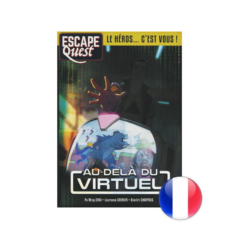 Escape Quest 2: Au-delà du Virtuel (livre)