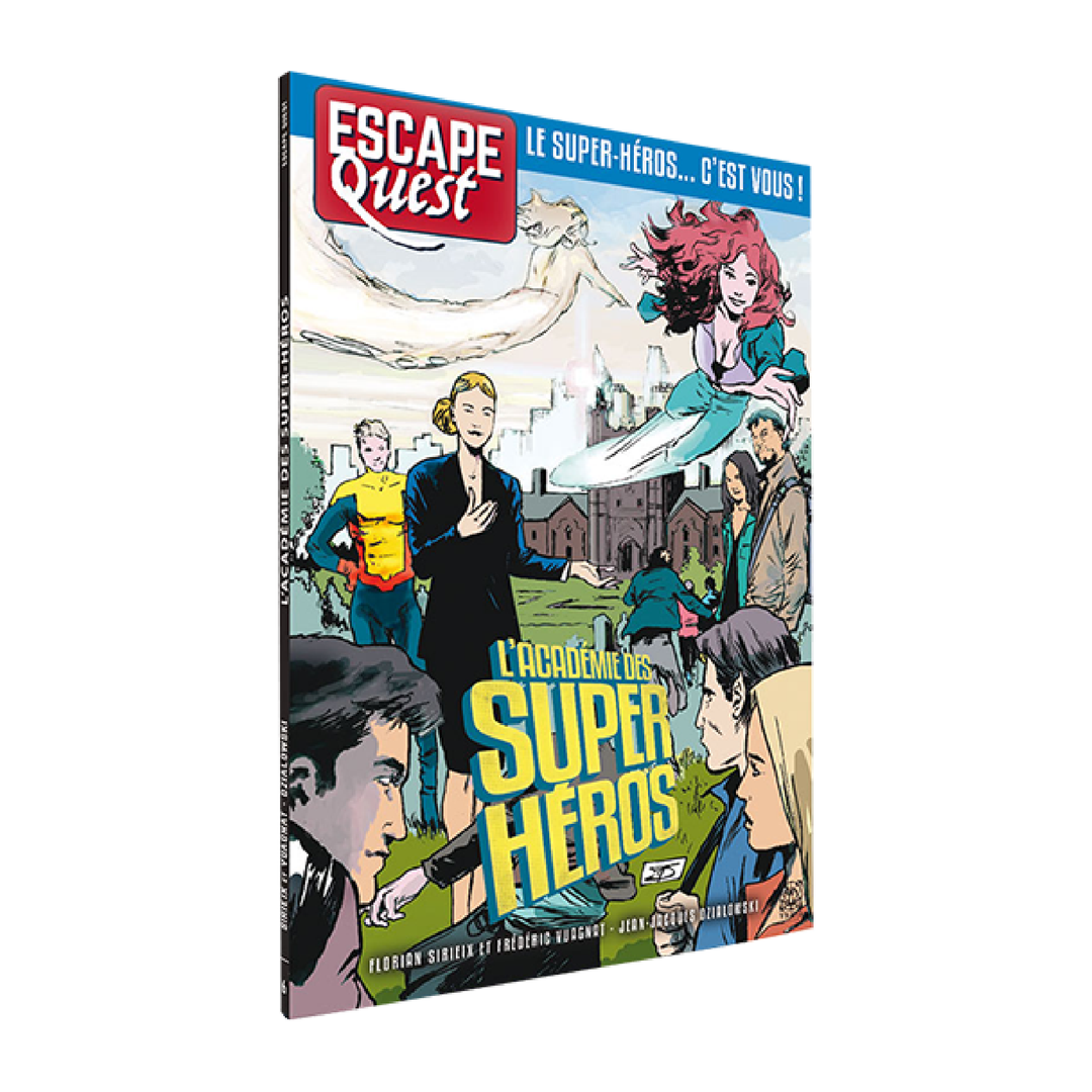 Escape Quest 6: L'Académie des Super Héros (livre) (FR)