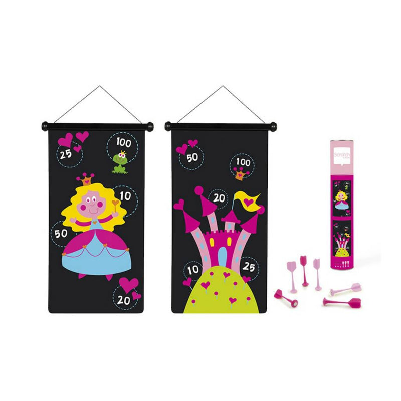 Jeu de dards magnétique - Princesses