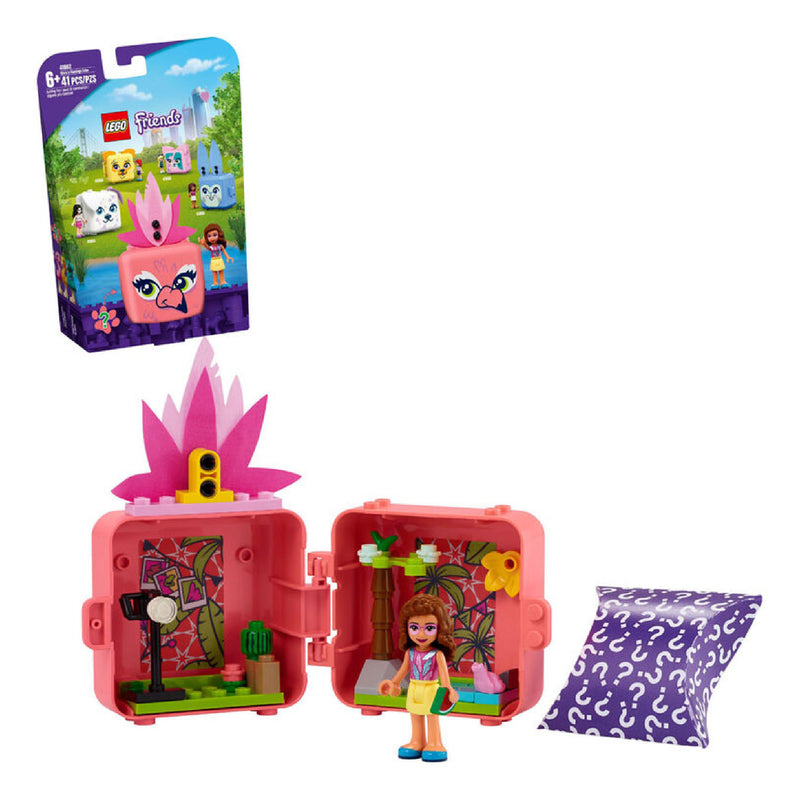 LEGO Friends - Le cube flamant rose d&